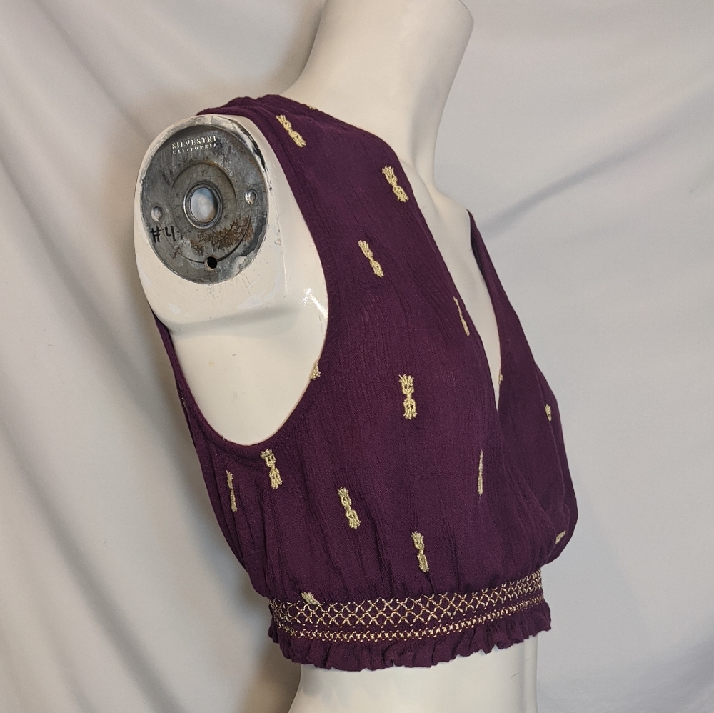 Intimately free people | purple with gold top | XS - Picture 2 of 7